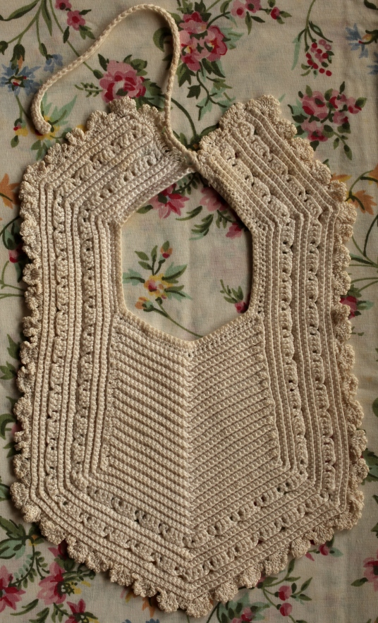 Heirloom Crochet Bib