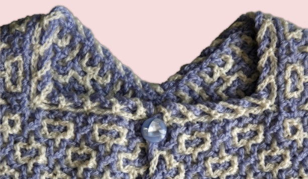 Reversible Crochet Pelerine / Shawl