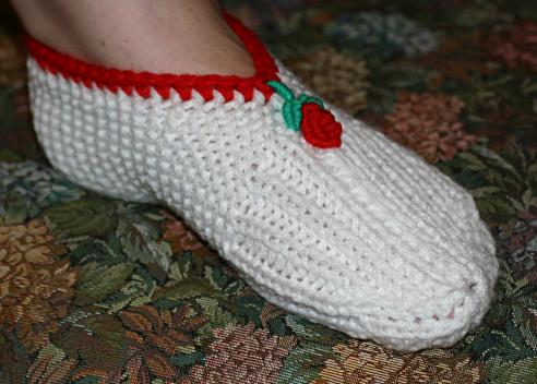 Free Knitting/Knitted Slippers Pattern